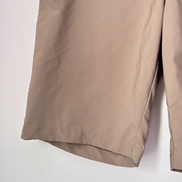 Adidas Men's Beige Neutral Minimalist Bermuda Dress Shorts Size 30 -d60 - Picture 3 of 15